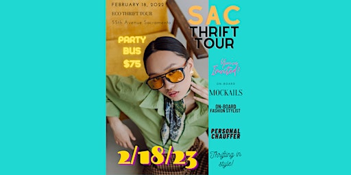 SAC THRIFT TOUR: Ride, Sip & Thrift