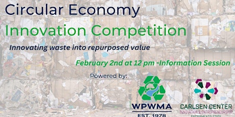 Circular Economy Innovation Competition - Info Session