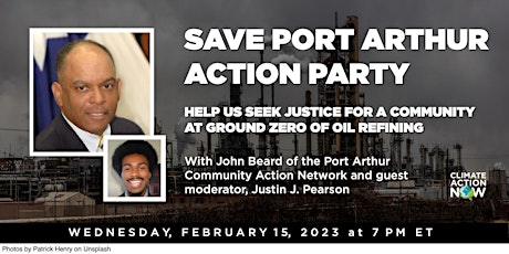Climate Action Party: Save Port Arthur!