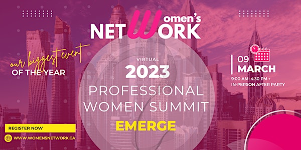 Women's Professional Summit: EMERGE 2023