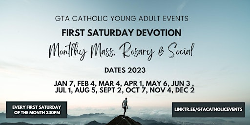 GTA Catholic Events - First Sat Devotion - MONTHLY MASS ROSARY & SOCIAL primary image