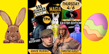 CHRISTINE HURLEY at MAGIA 4/6 EASTER EDITION with DAVE RUSSO