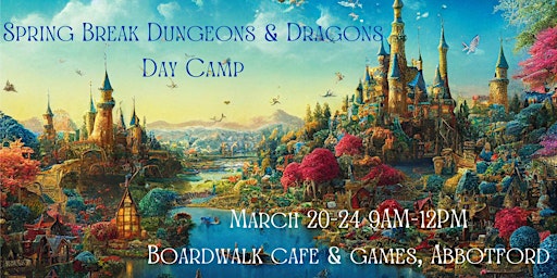 Spring Break Dungeons & Dragons Day Camp