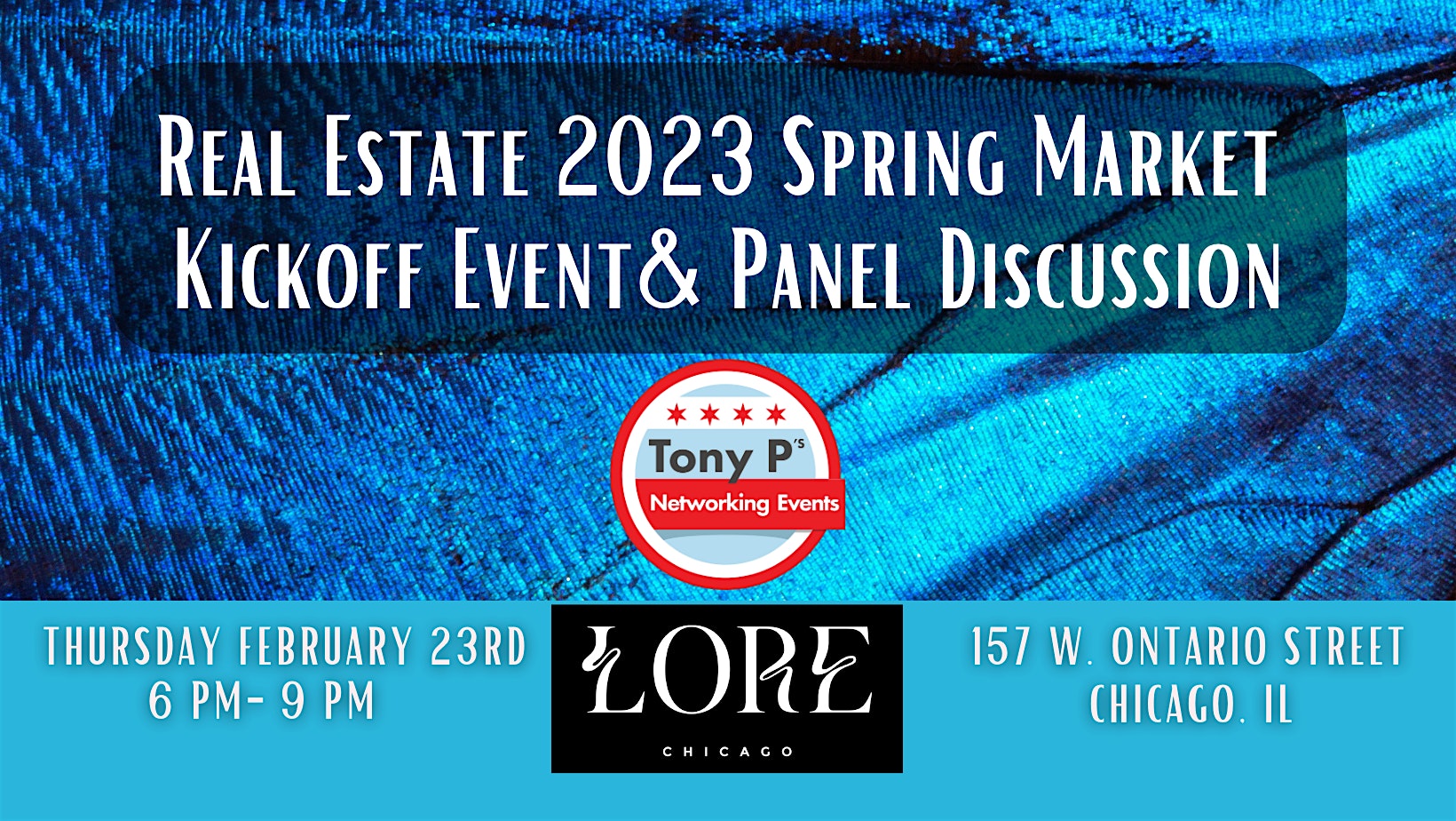 Real Estate 2023 Spring Market Kickoff Event at Lore: February 23rd