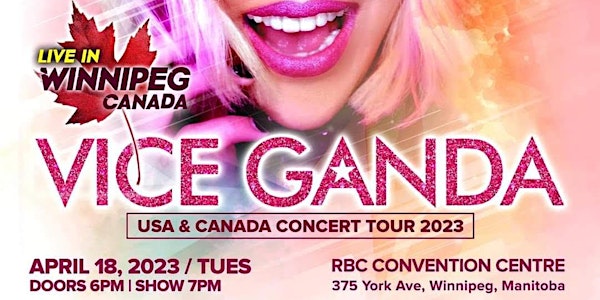 Vice Ganda Live In Winnipeg 2023