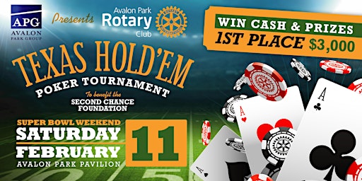 Rotary Club of Avalon Park 3rd Annual Poker Tournament