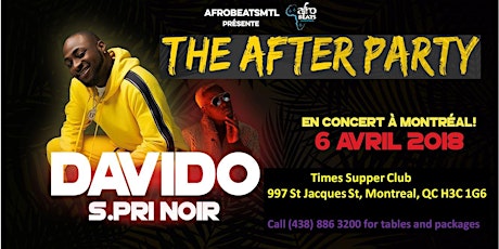 The After Party - Davido/S.Pri Noir primary image