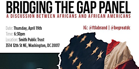 Bridging The Gap Panel: Africans and African Americans primary image