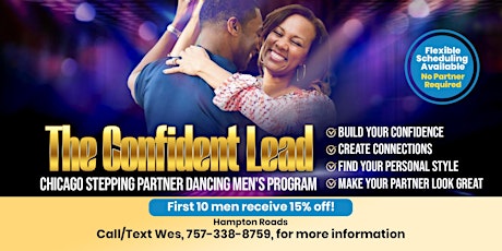 Information Session - Chicago Stepping Partner Dance -  Men's Lead Program