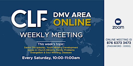 Christian Leaders  Weekly Meeting (CLF Meeting)