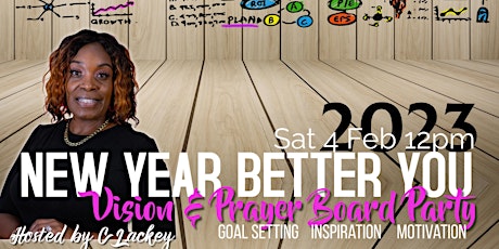 Self Care Saturday ~ New Year Better You Vision & Prayer Board Party