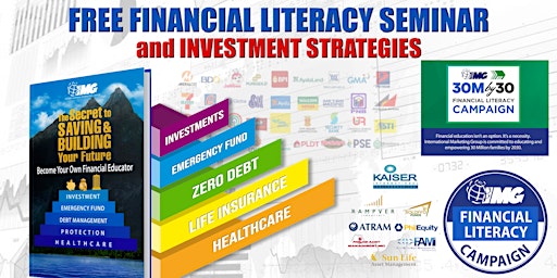 Imagem principal do evento Financial Literacy Live Seminar with Stock Market & Mutual Funds
