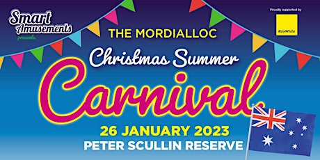 Mordialloc Summer Carnival 26th Jan primary image