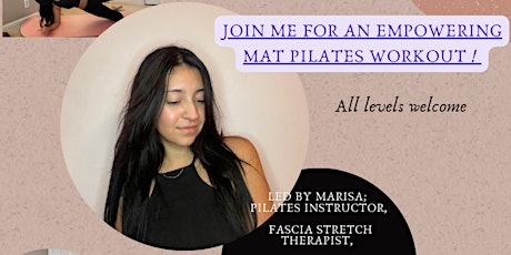 Grab your water bottle + mat for an empowering Pilates flow
