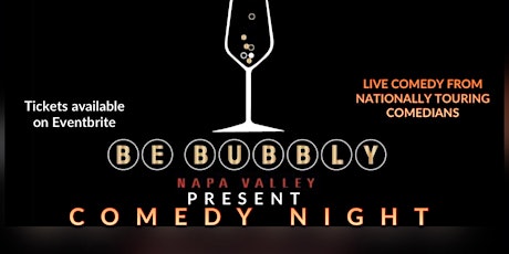 Marcus Mangham Presents Comedy at Be Bubbly