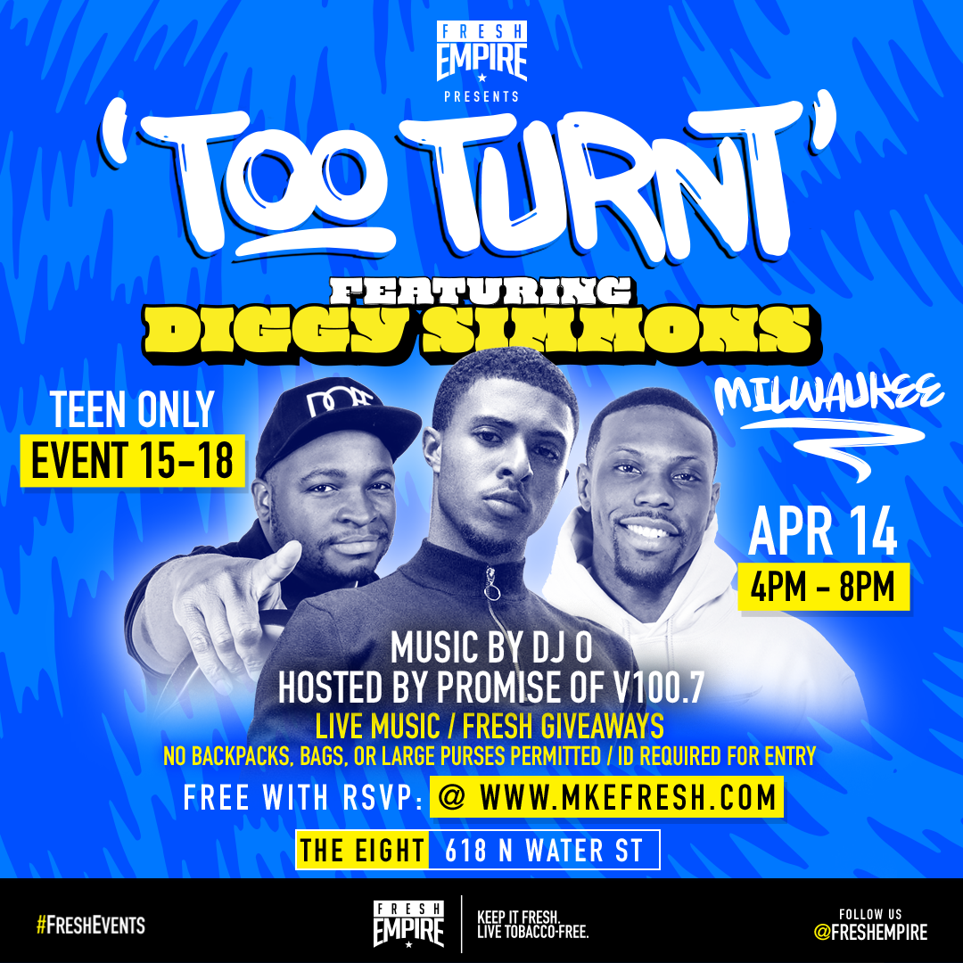 Too Turnt W Diggy Simmons 14 Apr 2018