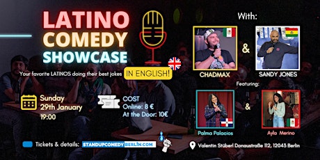 Latino Comedy Showcase... IN ENGLISH! #1