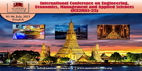 International Conference on Engg., Economics, Management, and A. Sciences