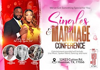 Singles and Marriage Conference at New Journey Church