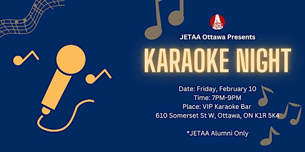 JETAA Ottawa Karaoke NIGHT!!!