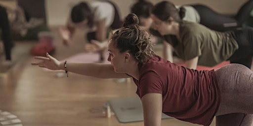 Lunch Wellbeing Yoga flow in English primary image