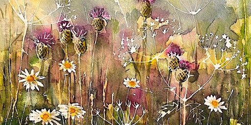 Wild and free watercolours  with Clare Tebboth  primärbild