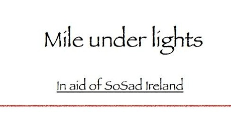 Mile under lights brought to you by Portlaoise AC primary image
