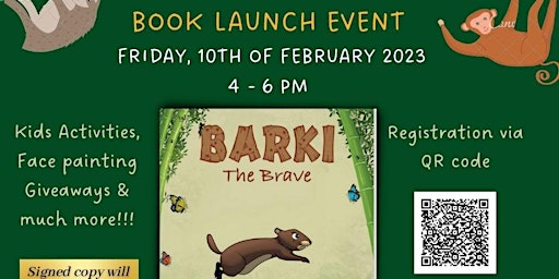 Barki The Brave Book Launch