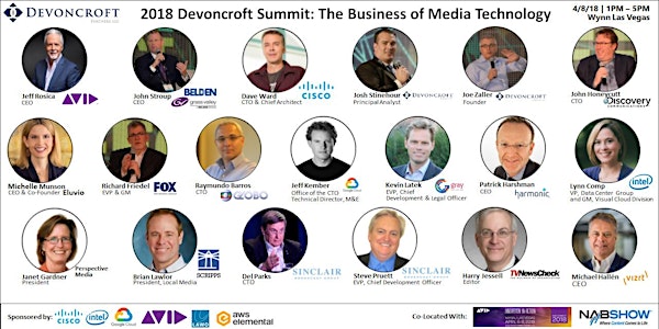 Devoncroft Executive Summit: The Business of Media Technology