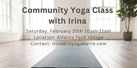 Free Community Yoga
