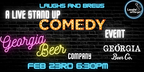 Laughs and Brews at Georgia Beer Co. ! A Live Stand Up Comedy Event!