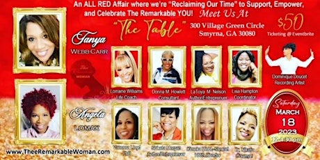 The Renaissance Women’s Conference & Luncheon “Women In Red” in Atlanta GA.