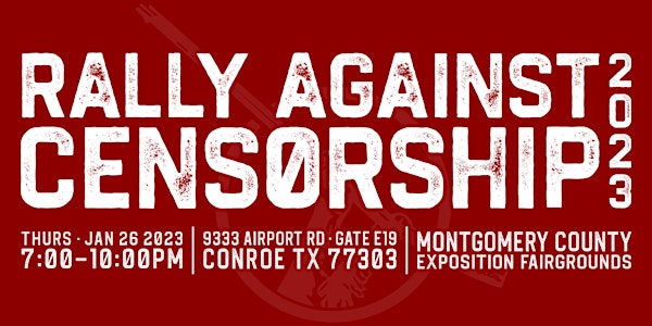 Rally Against Censorship 2023