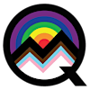 Logótipo de Queer Mountaineers - Washington