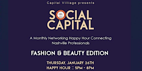Social Capital:January 26th  @Soho Alley  primärbild