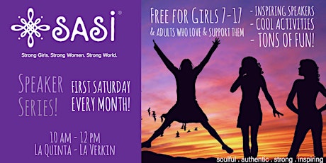 SASI Speaker Series - Celebrating and Empowering Girls in Southern Utah primary image