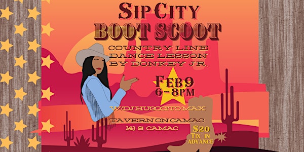 Sip City Boot Scootin' Country Line Dance Lesson