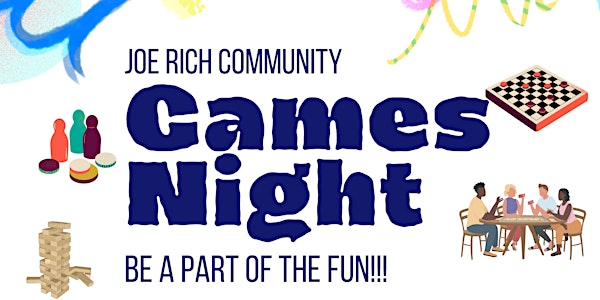 JR Community Games Night - February