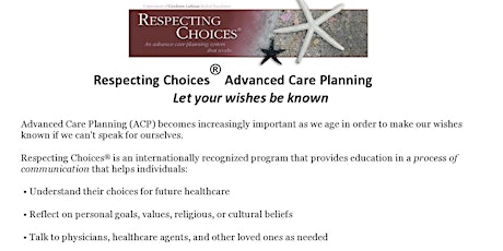 Respecting Choices® Advanced Care Planning primary image