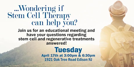 Free Educational Seminar On Stem Cell Therapy primary image