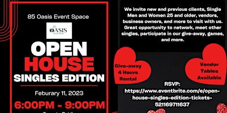 Open House "Singles Edition"