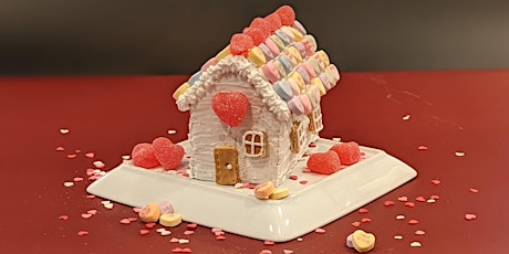 Decorate a Valentine's Day Graham Cracker House