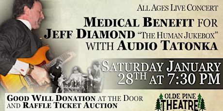 Jeff Diamond "The Human Jukebox" with Audio Tatonka (All Ages Live Concert)