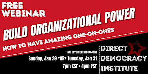 Build organizational power with amazing one-on-ones!