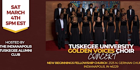 Tuskegee University Golden Voices Choir concert