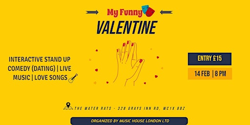 My Funny Valentine - Interactive Stand Up Comedy & Live Music
