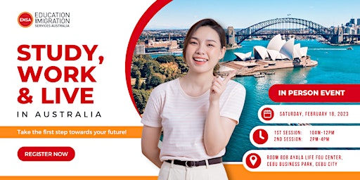 STUDY-WORK-LIVE in Australia. Take the first step towards your future!