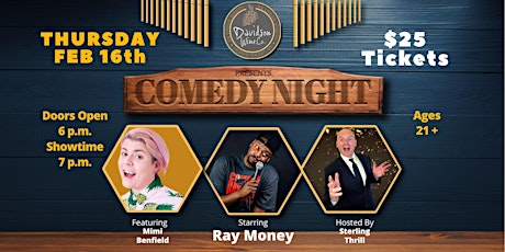 Davidson Wine Co. Comedy Night - a Beerly Funny Production