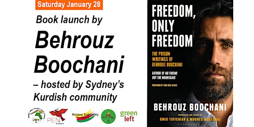 Freedom, Only Freedom book launch with Behrouz Boochani