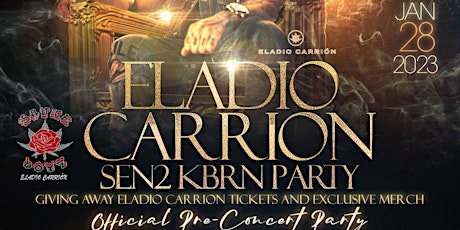 ELADIO CARRION TICKET GIVEAWAY at Brooklyn Latin Saturdays - 18 and up